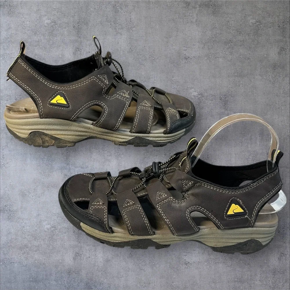 Ozark Trail Men's Outdoor Round Toe Fisherman Sandals Size‎ 9